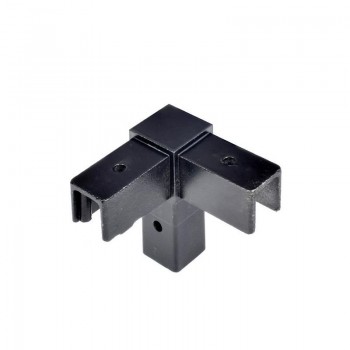 UNION H 20x20-3P NEGRO MATE